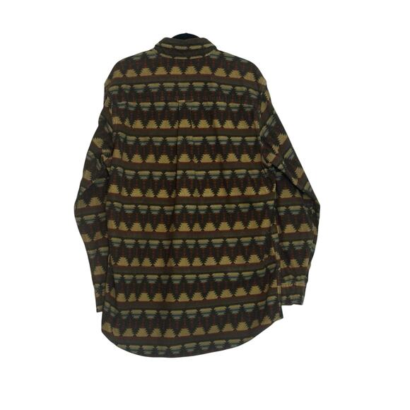 Woolrich Vintage Aztec Southwest Blanket Style Shirt size Large - Picture 2 of 11